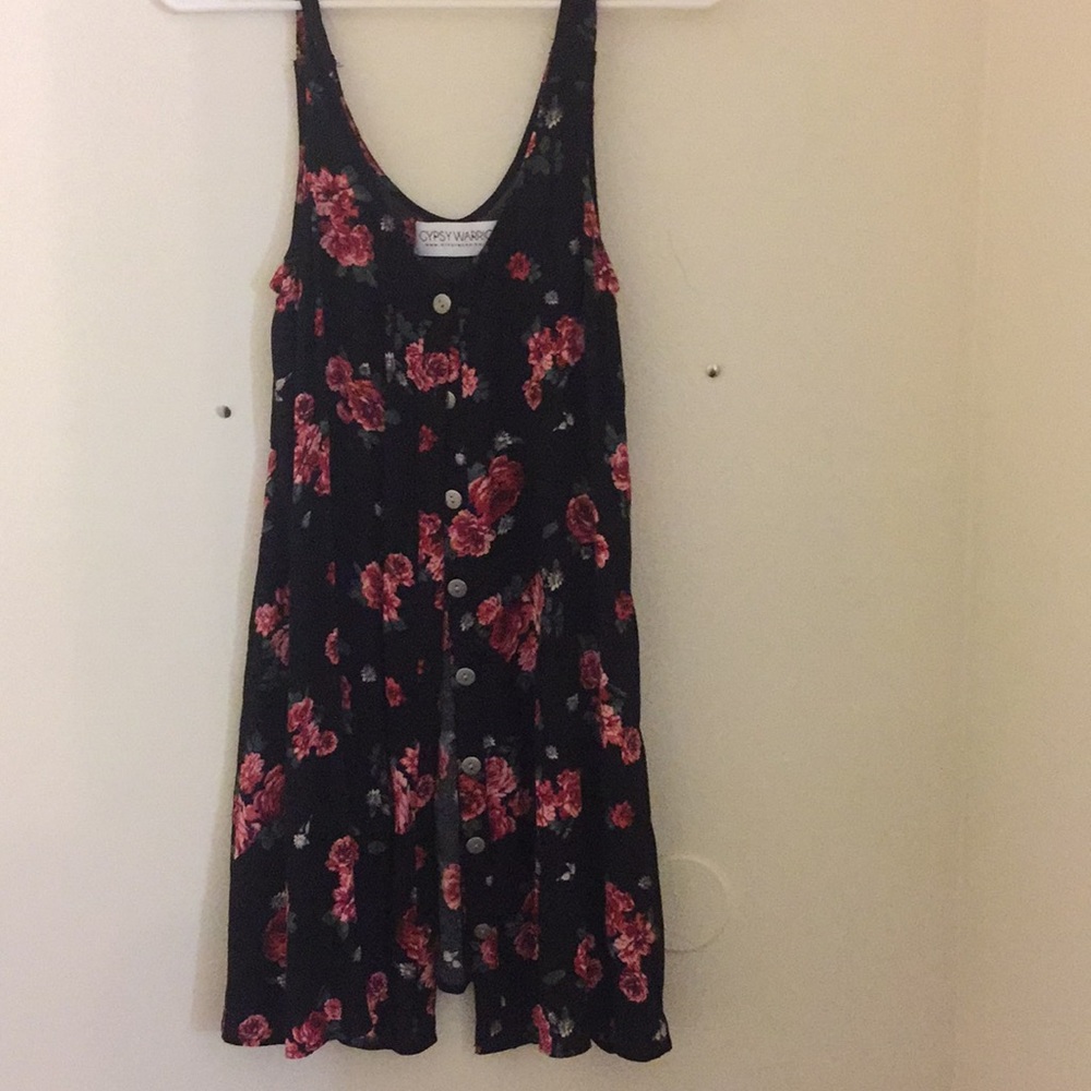 gypsy warrior button up dress